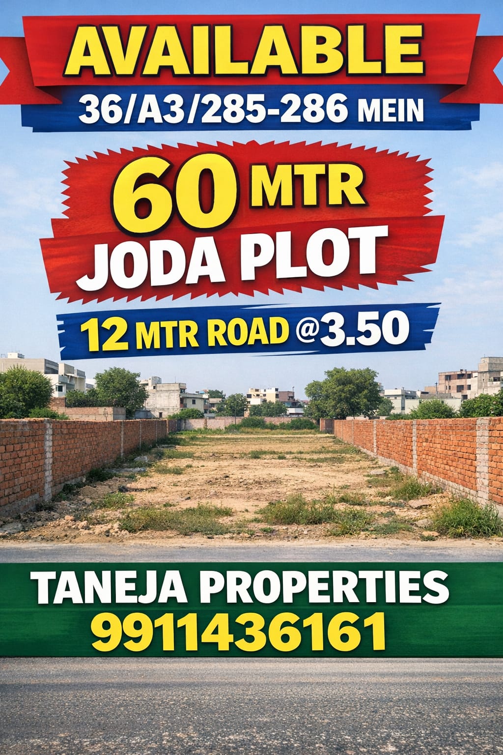 36/A3/285-286/60MTR JODA