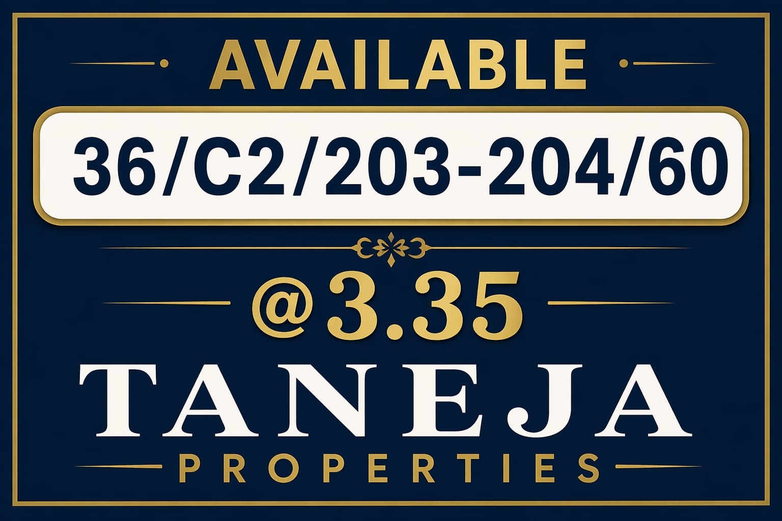 SECTOR-36/POCKET-C2/PLOT NO-203-204/60 MTR JODA