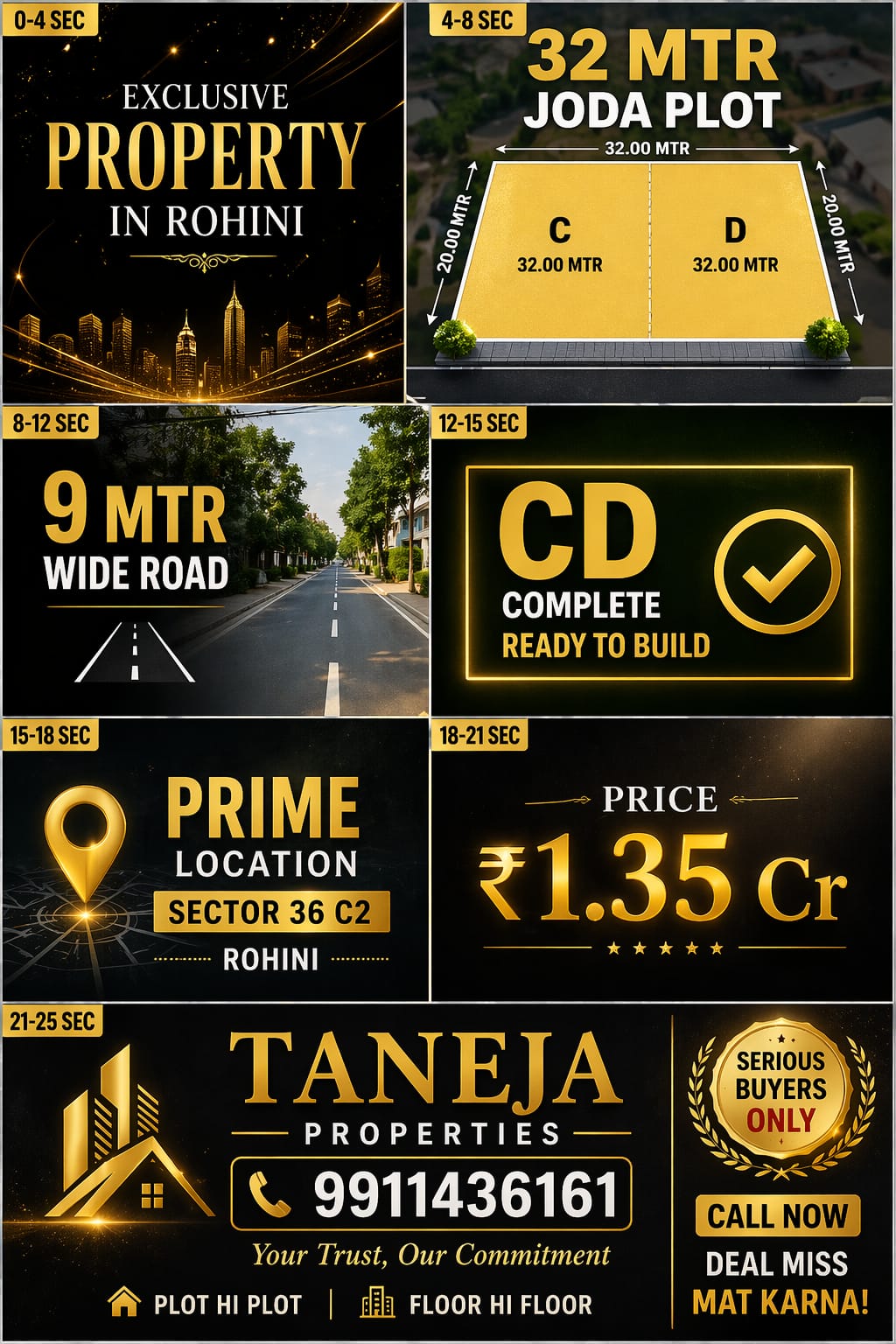 ROHINI SECTOR 36/POCKET C2/PLOT NO 430-431,/32MTR JODA/9MTR ROAD